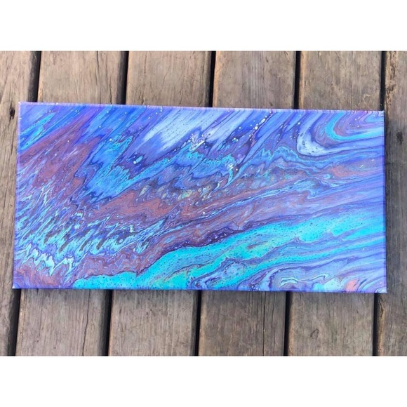 Original Acrylic Abstract Decor Art - Picture 1 of 1